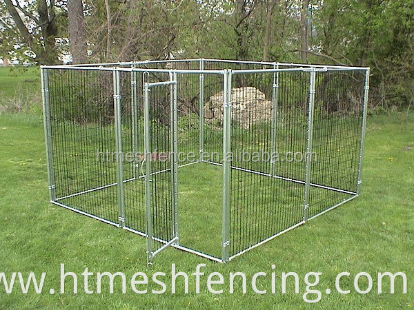 wholesale outdoor large iron fence dog kennel/chain link fence prices/the dog kennel